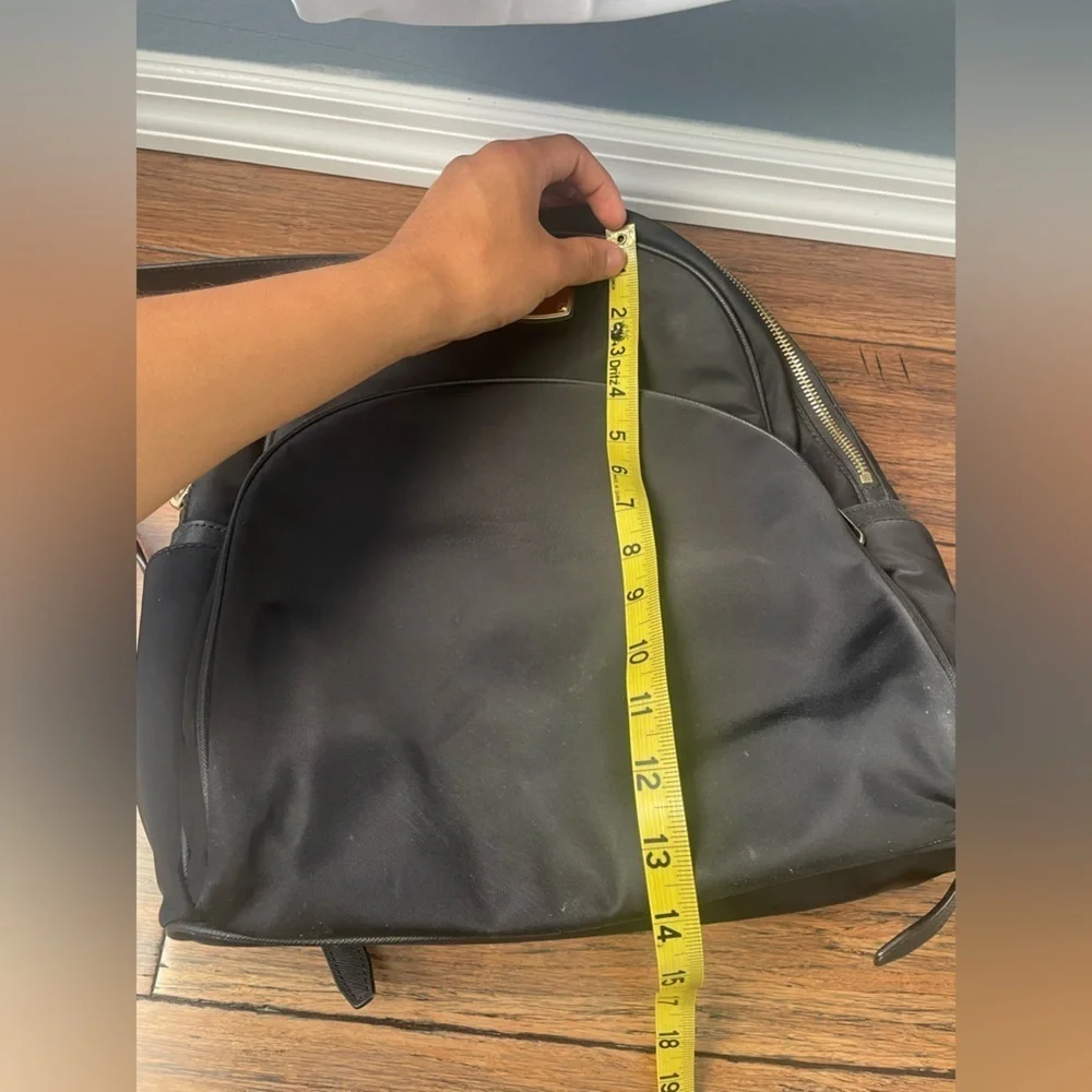 Black backpack Nylon backpack travel Michael Kors backpack luxury backpack - Picture 5 of 16